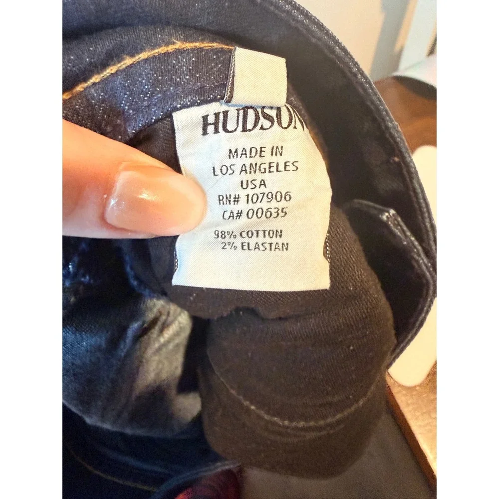 Hudson Signature Bootcut Women‎ Jeans Dark Wash Size 29 W1700HK